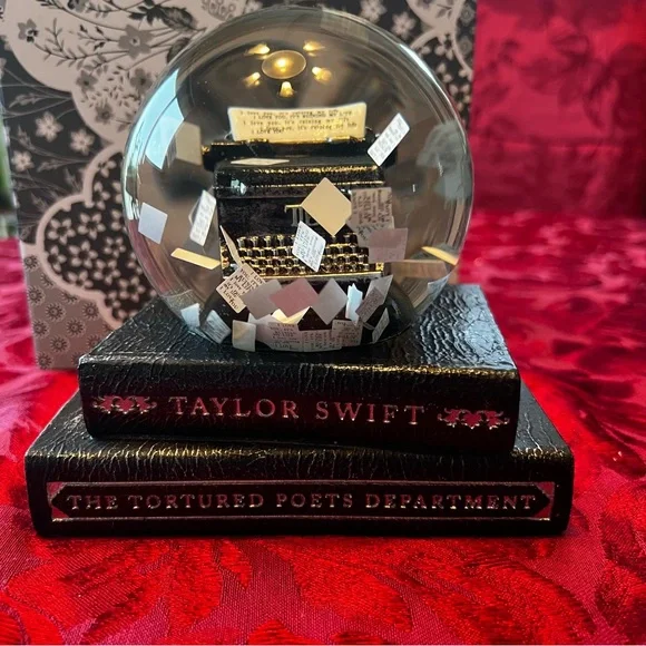 Taylor Swift TTPD Snow Globe The Tortured Poets Department Snowglobe TTPD Globe